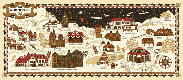Secrets from the North Pole - Secrets from the North Pole, the map of the North Pole