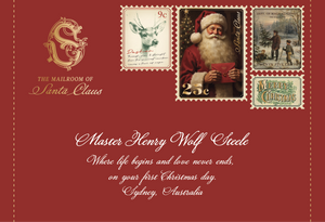 Baby’s First Christmas Letter From Santa Claus