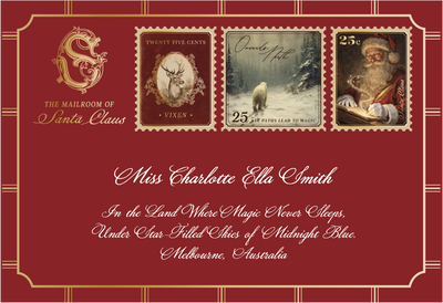Individual letter envelope