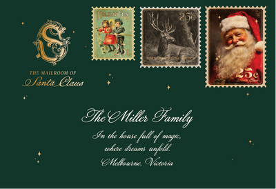 Family Letter From Santa Claus - (Backdated)